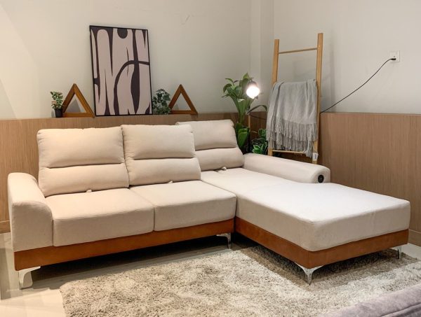 Antony Push Back Sofa Beige - Image 3