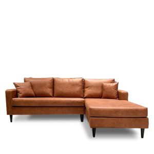 Bum L Shape Sofa Aero Brown