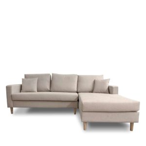 Bum L Shape Sofa Beige