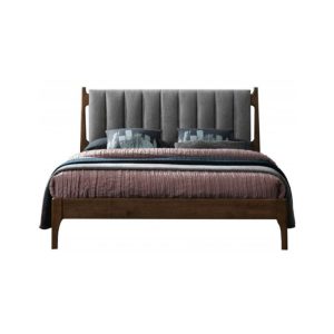 Hyacinth Bedframe Queen Walnut (Grey)