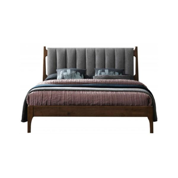 Hyacinth Bedframe Queen Walnut (Grey)