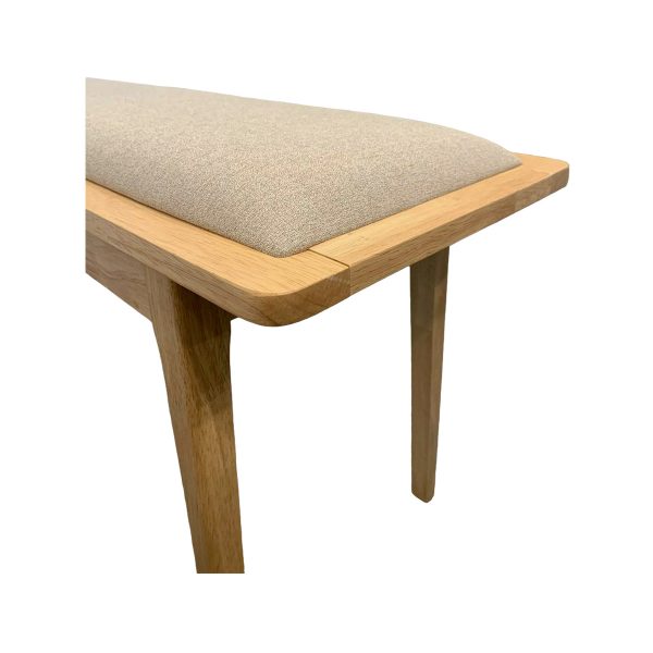 Kaven Bench (Natural, Beige) - Image 3