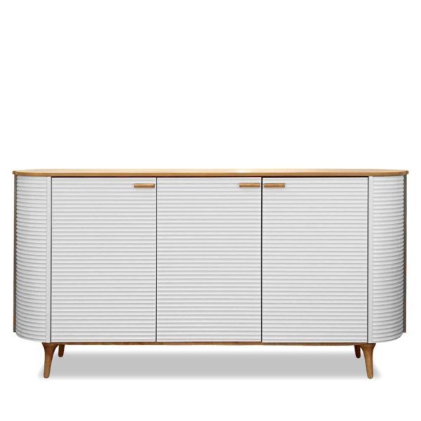 Luna White Sideboard