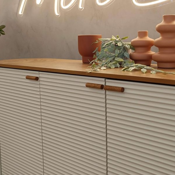 Luna White Sideboard - Image 3