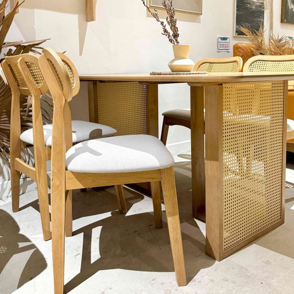 Noka Dining Table 6Ft Natural - Image 3