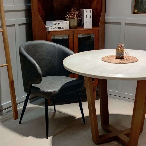 OX Cushion Chair (Grey) - Image 4