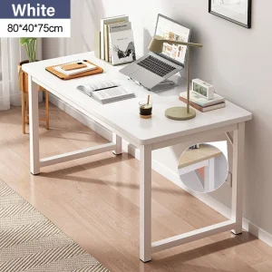 Office Home Table White (80cm long)