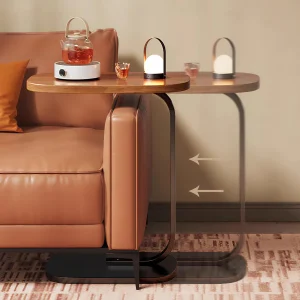 RR-Elliptical Bed Side Desk Simple Style Sofa&Coffee Table