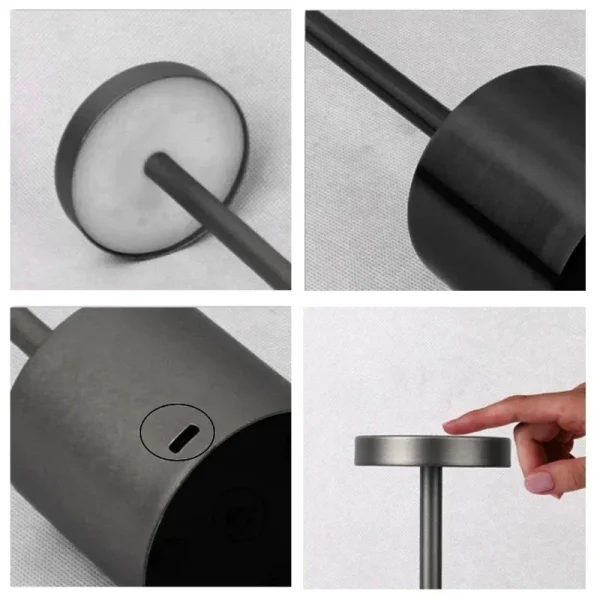 LED Touch Table Lamp USB Rechargeable - Image 4